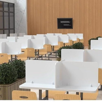 Desk 2-Pack, Noise & Visual Disturbance Reduction, Partition Wall for Home Office, White, 40x40cm, Divider Enhanced Focus Productivity - color: Bianco, size: 40X40CM