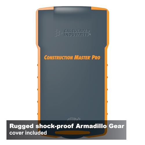 Calculated Industries 4065 Construction Master Pro Advanced Construction Math Feet-inch-Fraction Calculator for Contractors, Estimators, Builders, Framers, Remodelers, Renovators and Carpenters | Advanced Construction Math, Feet-Inch-Fractions, For Contra