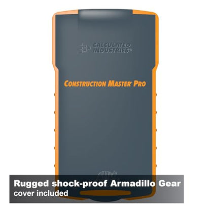 Calculated Industries 4065 Construction Master Pro Advanced Construction Math Feet-inch-Fraction Calculator for Contractors, Estimators, Builders, Framers, Remodelers, Renovators and Carpenters | Advanced Construction Math, Feet-Inch-Fractions, For Contra