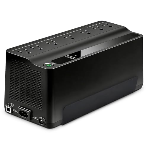 UPS Mount Metal Rack Wall Mounted for Uninterruptible Power Supply Compatible with APC CyberPower (5" H x 4.4" W x 10" D)