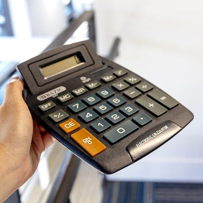 BAZIC Products 8-Digit Large Desktop Calculator, Tilt Display | adjustable tilt display and large keys for everyday math - size: 1 Unit