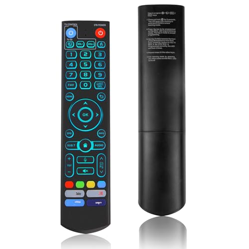 New Backlight V5 Pro Voice Remote Control, Compatible with vSeeBox V1/V2,V5/V1/V2/V3 Pro,V3 Plus,V1 Max,Elite,Max Intelligent Bluetooth Voice Remote Control - color: Backlight