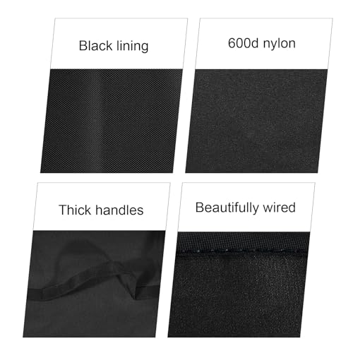 3D Printer Cover for FLASHFORGE Adventurer 5M 3D Printer | Heavy Duty Waterproof Anti-static Nylon Lid ,3D Printer Universal Protective Case (Black) - color: Black