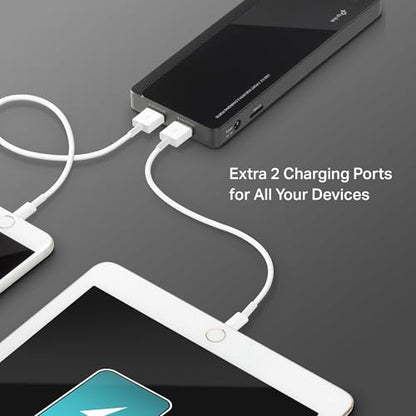 TP-Link Powered USB Hub 3.0 with 7 USB 3.0 Data Ports and 2 Smart Charging USB Ports. Compatible with Windows, Mac, Chrome & Linux OS, with Power On/Off Button, 12V/4A Power Adapter(UH720)