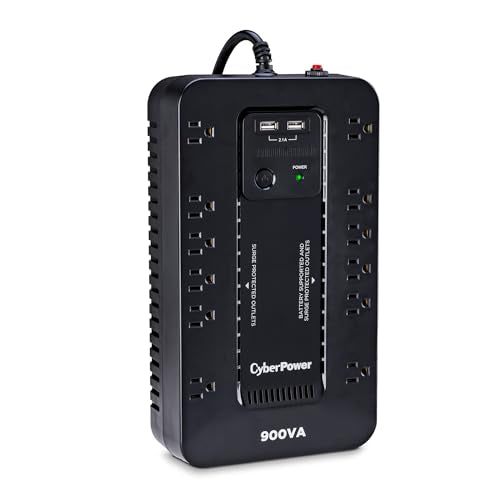 CyberPower ST900U Standby UPS Battery Backup and Surge Protector - size: 900VA, style: Compact