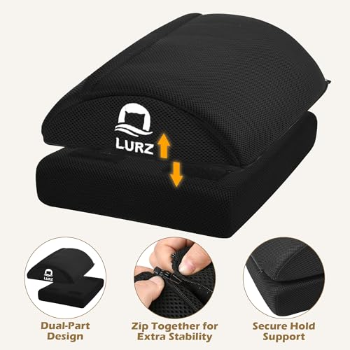 Ergonomic Foot Rest Under Desk for Office Desk Accessories – Adjustable Height Memory Foam Foot Stool Under Desk for Home Office Chair & Gaming Chair – for Back & Hip Pain Relief