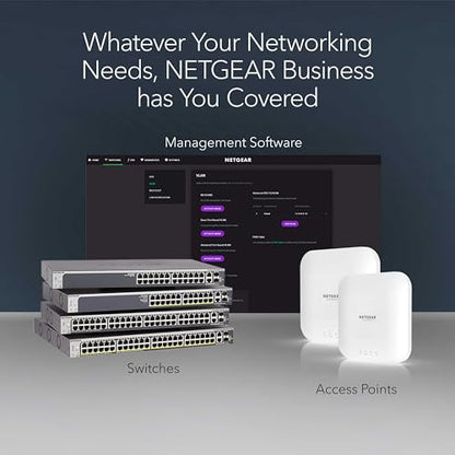 NETGEAR 16-Port Gigabit Ethernet Unmanaged Network Switch (GS316v3) | Essentials Model, Plug-and-Play, Fanless Silent Metal Housing, Desktop or Wall Mount, 802.1p QoS & 9K Jumbo Frame Support - size: 16 Port