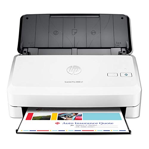 HP ScanJet Pro 2000 s1 Sheet-Feed OCR Scanner