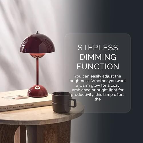 NordGlow Scandinavian LED Desk Lamp – Light Blue, Adjustable Dimmable Table Lamp, Modern Minimalist Design, Energy-Efficient LED, Home & Office Lighting - color: Light Blue