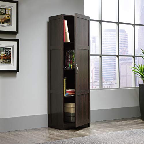 Sauder Miscellaneous Storage Storage Cabinet/ Pantry cabinets, Cinnamon Cherry finish - color: Cinnamon Cherry