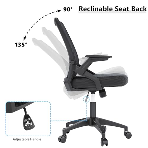 OS MOTOR Ergonomic High-Back Mesh Office Chair with Lumbar Support