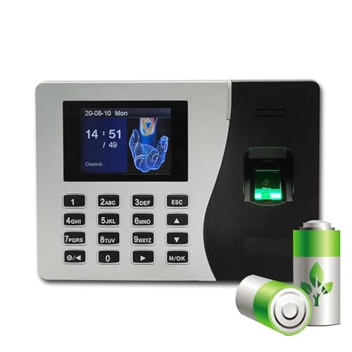 Attendance Clock Time Recoder Biometric Fingerprint Time Attendance K14 Time Clocks for Employees Small Business for Offices, Factories, Hotels, Schools and More(K14 Type 1) - size: K14 Type 1