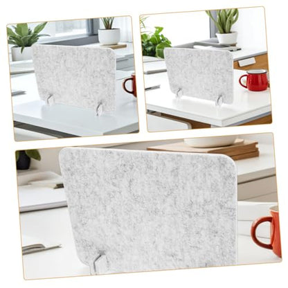 2pcs Desk Privacy Panels Felt Desk Dividers for Office and Classroom Easy to Clean Reduces Distractions Enhances Focus Modern Design