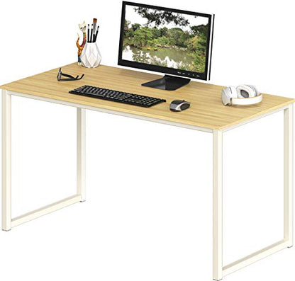 SHW Mission 40-Inch Home Office Computer Desk, Oak - color: Oak, size: 40-Inch