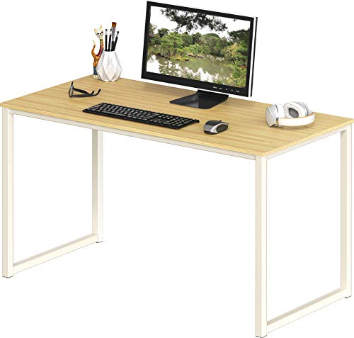 SHW Mission 40-Inch Home Office Computer Desk, Oak - color: Oak, size: 40-Inch