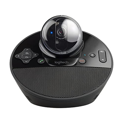 Logitech BCC950 Desktop Video Conferencing Webcam & Speakerphone - Black | Desktop webcam & speakerphone system for small rooms, 1-4 people, 1080p HD webcam, noise-reducing speakerphone, PC & Mac