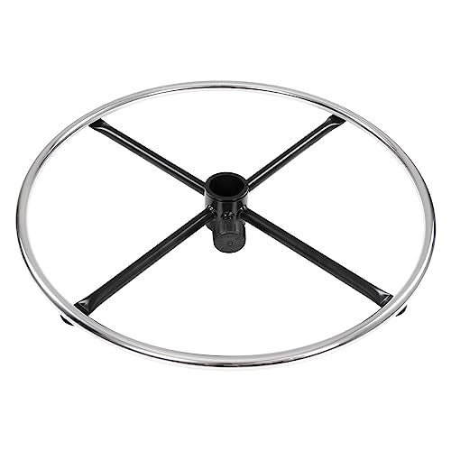BOLISS Enlarged Office Drafting Chair Foot Ring, for Home and Office Chairs, 350lb Weight Capacity - Plated