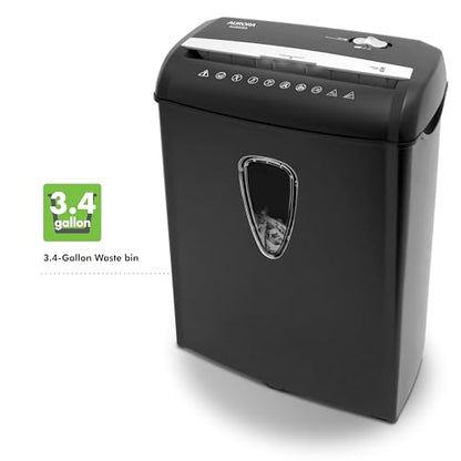 Aurora AU890XA 8-Sheet Crosscut Paper and Credit Card Shredder with Wastebasket - style: 8-Sheet CrossCut Shredder