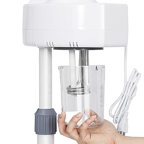 Saicool Professional Facial Steamer - Standing Ozone Facial Steamer on Wheels w Hot Mist for Facial Treatment Personal Care for Spa Salon Home Use - size: Professional Facial Steamer