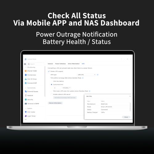 UPS for NAS 150W DC Uninterruptible Power Supply