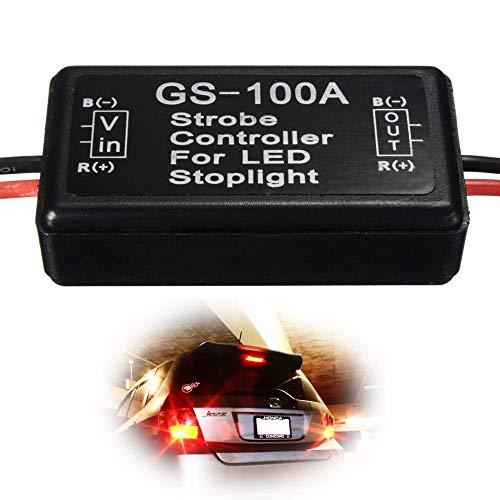 iJDMTOY GS100 LED Light Strobe Flash Controller Module For Car/Motorcycle