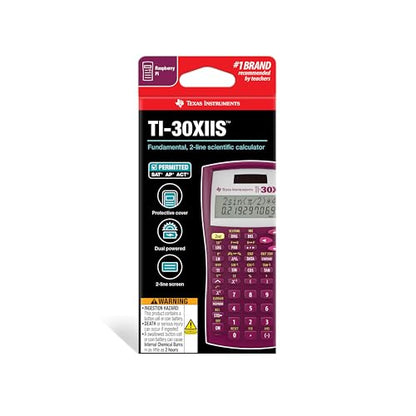 Texas Instruments TI-30XIIS Scientific Calculator, Raspberry Small - color: Raspberry