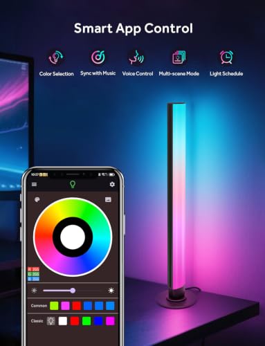 Smart Light Bar, RGB IC LED Lights Bars for Living Room Gaming TV Backlight - size: 14.6 inch