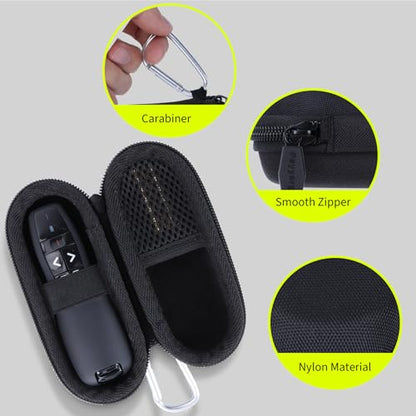Case Compatible with Logitech R400 / R500S Presentation Clicker | Lightweight Carry, Secure Storage, Convenient Zipper, Soft Interior - size: R400