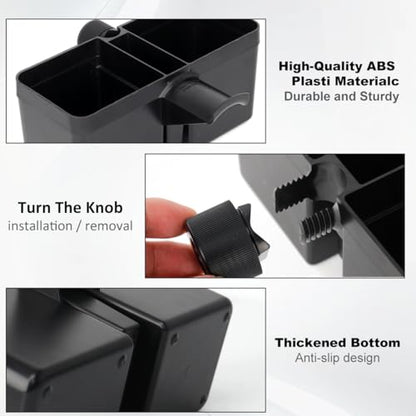 Koolehaoda Mic Stand Dual Cup Holder with Headset Hanger - Universal Clamp - size: Cup Holder