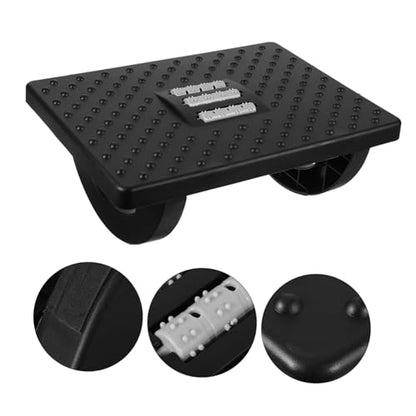Tofficu Ergonomic Non-Skid Foot Rest for Office Home Rocking Footstool Under Desk Lightweight Material Comfortable Foot Support for Daily Use