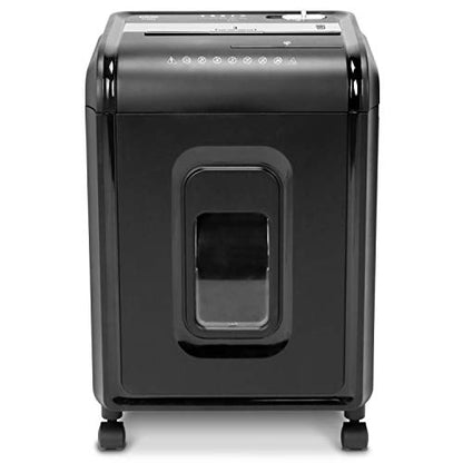 Aurora AU1260XA Anti-Jam 12-Sheet Crosscut Paper and CD/Credit Card Shredder - style: 12-Sheet Crosscut Black
