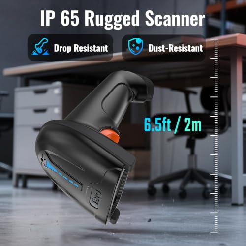 Tera Barcode Scanner 1D Wireless CCD: 2500 Pixel, Battery Indicator, T5100C