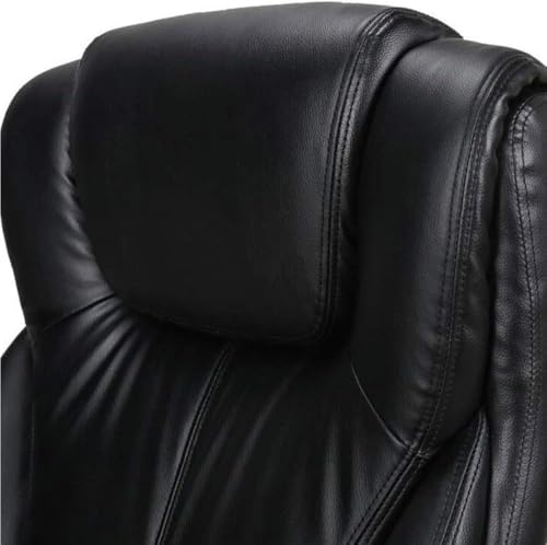 Ergonomic Executive Office Chair with Footrest and Degree Tilt Modern High Back Boss Desk Chair Comfortable Swivel Seating for Study Room and Home Office(Brown) - color: Brown