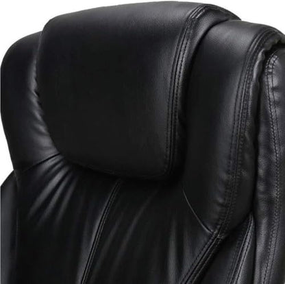 Ergonomic Executive Office Chair with Footrest and Degree Tilt Modern High Back Boss Desk Chair Comfortable Swivel Seating for Study Room and Home Office(Brown) - color: Brown