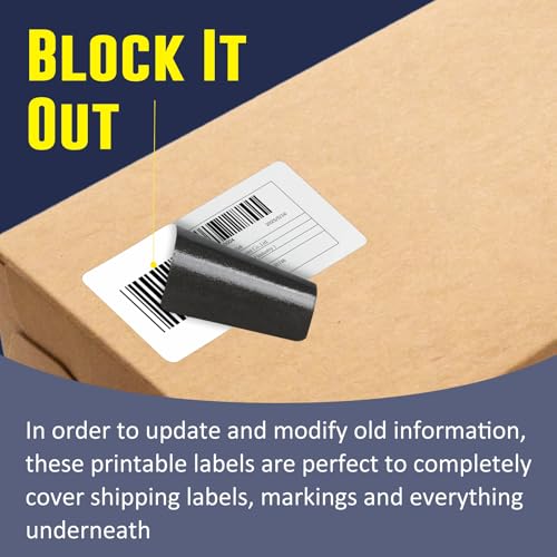 LLIKED 1300 Direct Thermal Labels 2"x1", Barcode Adress Labels - size: 2"x1"-1 Roll