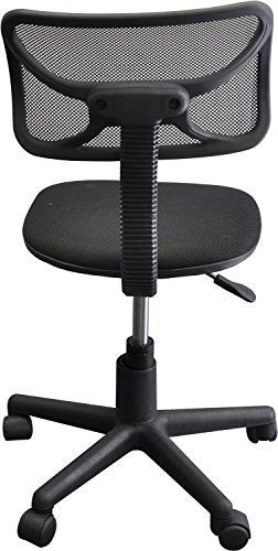 Urban Lifestyle Swivel Mesh Desk Chair, Black - color: Black