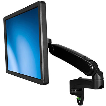 StarTech Wall Mount Monitor Arm 12in to 34in up to 19.8lb/9kg, VESA, Black - color: Black, style: Full-Motion