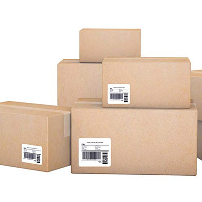 100 Sheets 600 Pcs 3-1/3 x 4 6 Up Shipping Address Labels for Laser & Inkjet Printers, 3-1/3" x 4" 6 per Sheet Shipping Mailing Stickers, 6 Labels per Page - size: 3-1/3"x4"--600 Labels