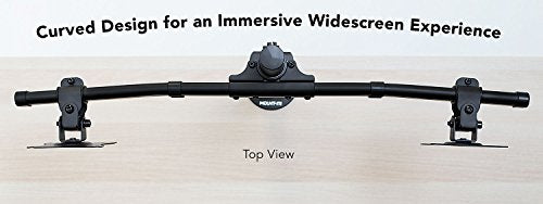 Mount-It! Dual Monitor Desk Stand, C-Clamp & Grommet Base
