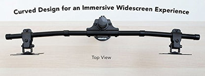 Mount-It! Dual Monitor Desk Stand, C-Clamp & Grommet Base