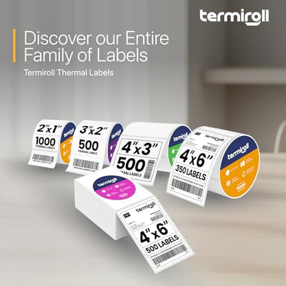 2x1 Thermal Labels – 10,000 Barcode & Address Labels/10 Rolls for Shipping, SKU & Inventory Stickers, Compatible with Rollo, Zebra, Munbyn, iDPRT & Direct Thermal Printers - size: 2x1 - 10 Rolls | 10000 Labels