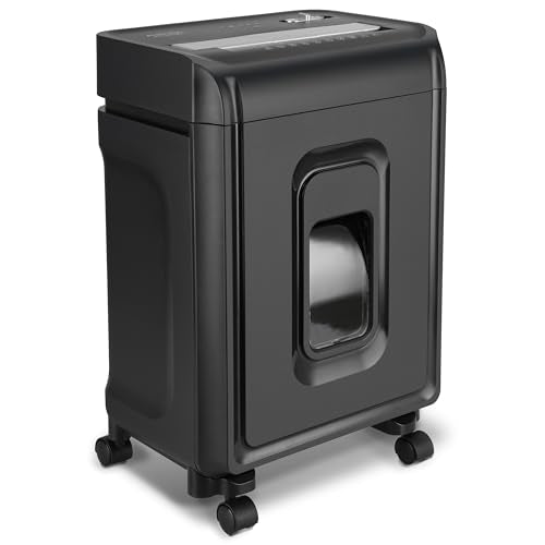 Aurora AU1085MA High-Security 10-Sheet Micro-Cut Paper and Credit Card Shredder with 4-Gallon Pullout Wastebasket/ 20 min Run Time - size: 10-Sheet MicroCut