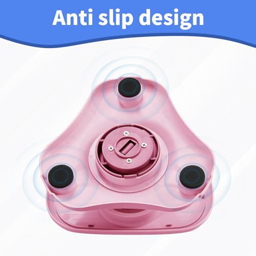 Foot Rest Under Desk ，Ergonomic Foot Stool Under Office Desk - Rocking for Fidgeters，Effectively Relaxes The Leg Muscles，Detachable and Easy to Assemble，2 Pieces Pink - color: Pink