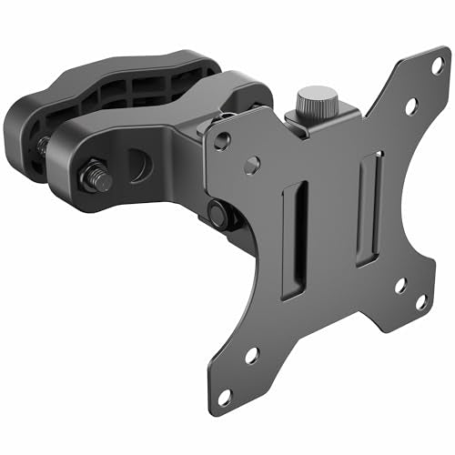 VIVO Black Pole Bracket Monitor Mount for 17-32 in Screen, MOUNT-POLE01