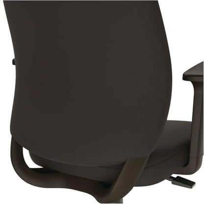 Alera Wessex Drafting Stool, Drafting Chair, Adjustable Seat Height, Foot Rest Ring, Removable Arms, Supports Up to 275 lb, Black