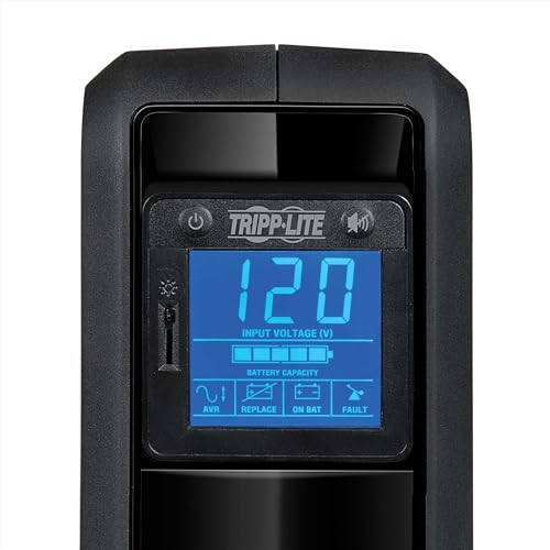 Eaton Tripp Lite OMNI650LCD 650VA UPS 350W Battery Backup Surge Protector - size: 650VA, style: Standard