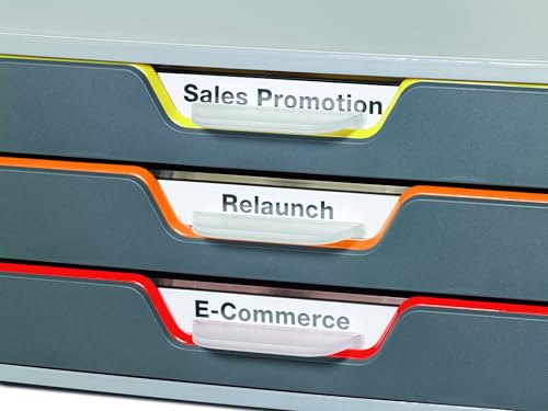 Durable Varicolor Drawer Organizer, 3 Color Coded Drawers, Gray - style: 3-Drawer