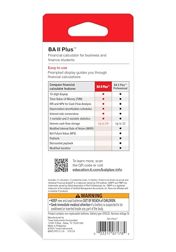 BA II Plus Financial Calculator