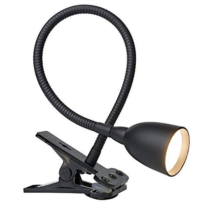 Newhouse Lighting NHCLP-OL-BK Olivia Dimmable and Color Temperature Changing Clamp Light Desk Lamp Black - color: Dimmable Black