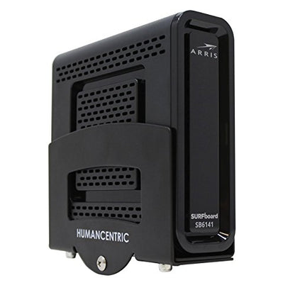 HumanCentric Cable Box & Modem Mount | Adjustable Wall Mount | For Small & Wide Devices, Cable Boxes, Modems, DVD Players, Streaming Media Devices, Mount Behind TV, Hardware Included - size: Small and Wide